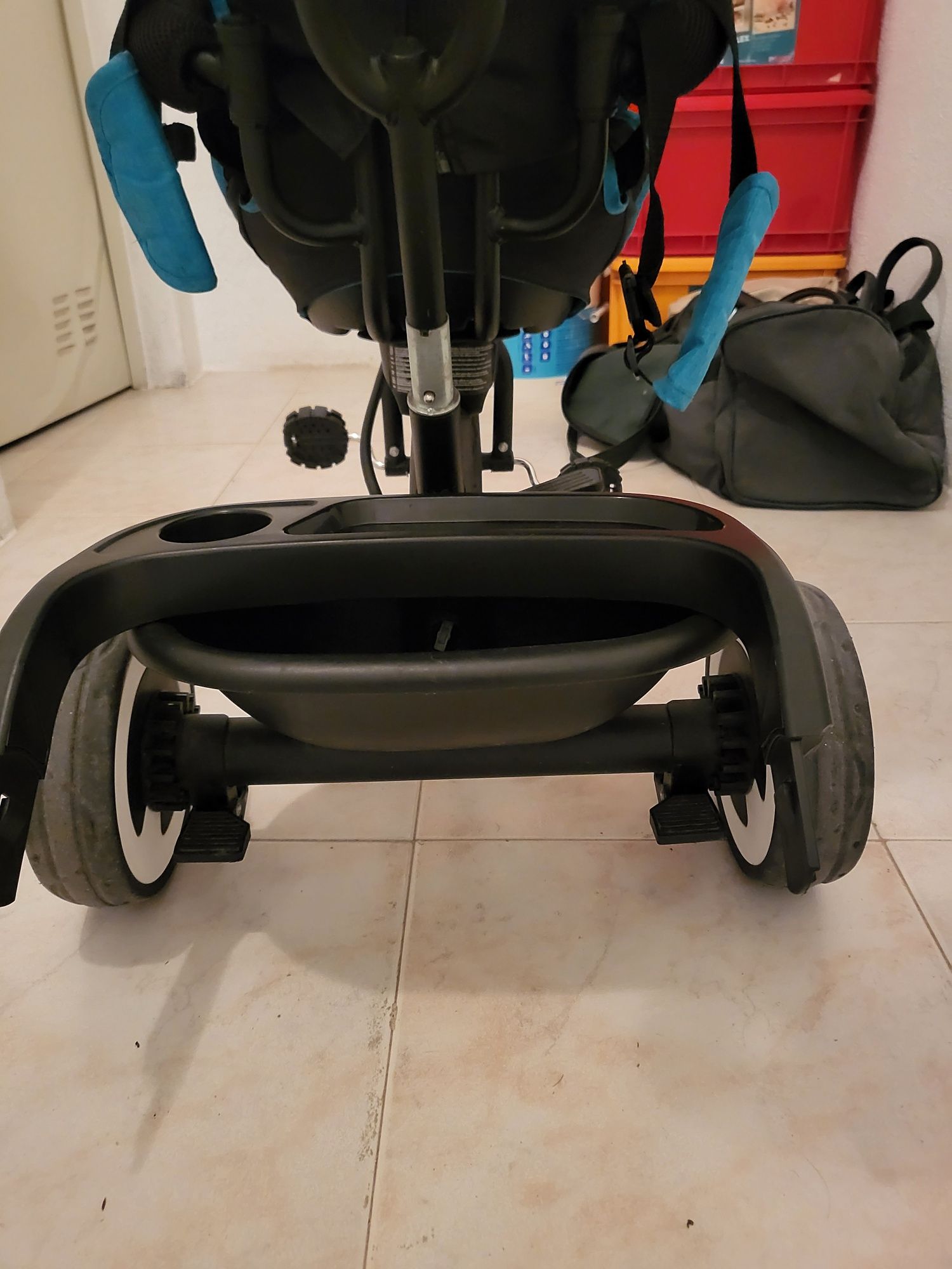 Kinderkraft Triciclo Aston, Cor Turquesa