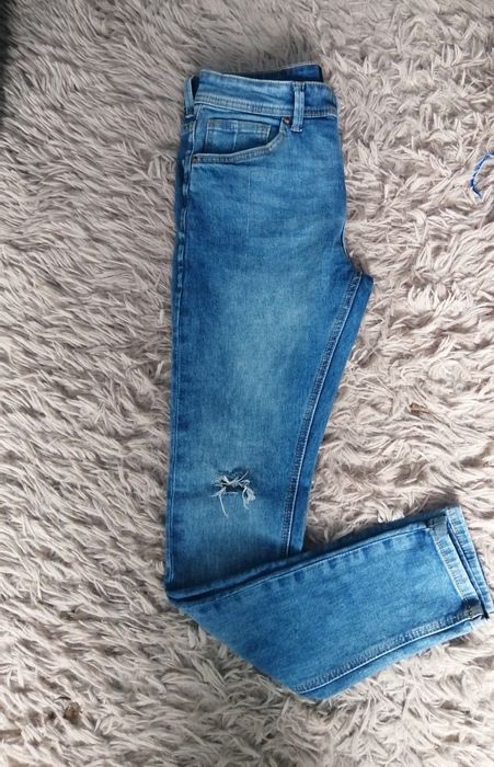 Spodnie jeansy Bershka