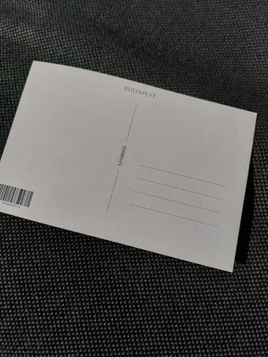 Postal multicolorido Budapeste, Hungria