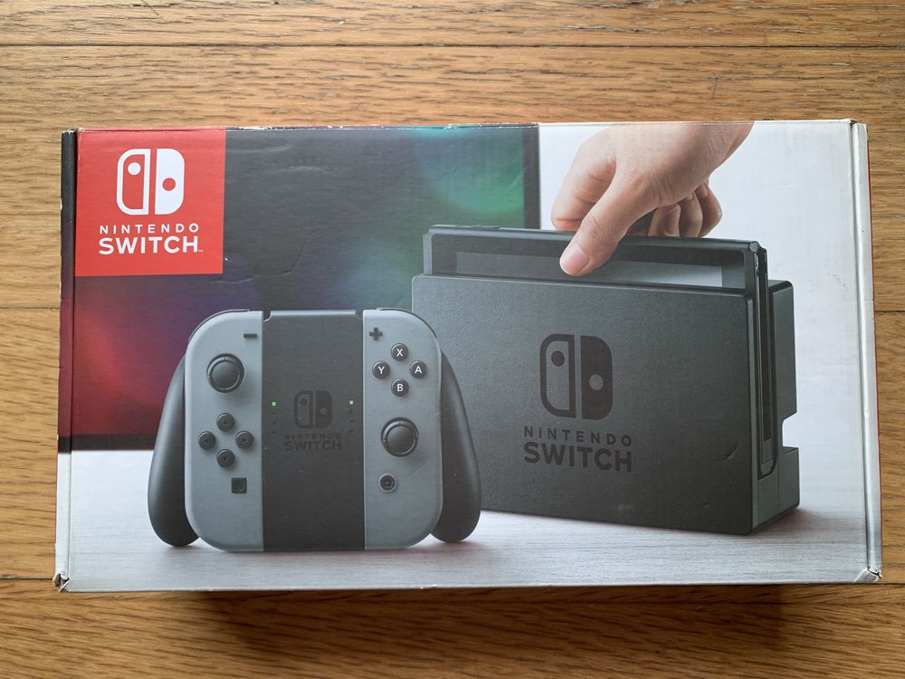 Nintendo Switch original com caixa e fatura desbloqueada