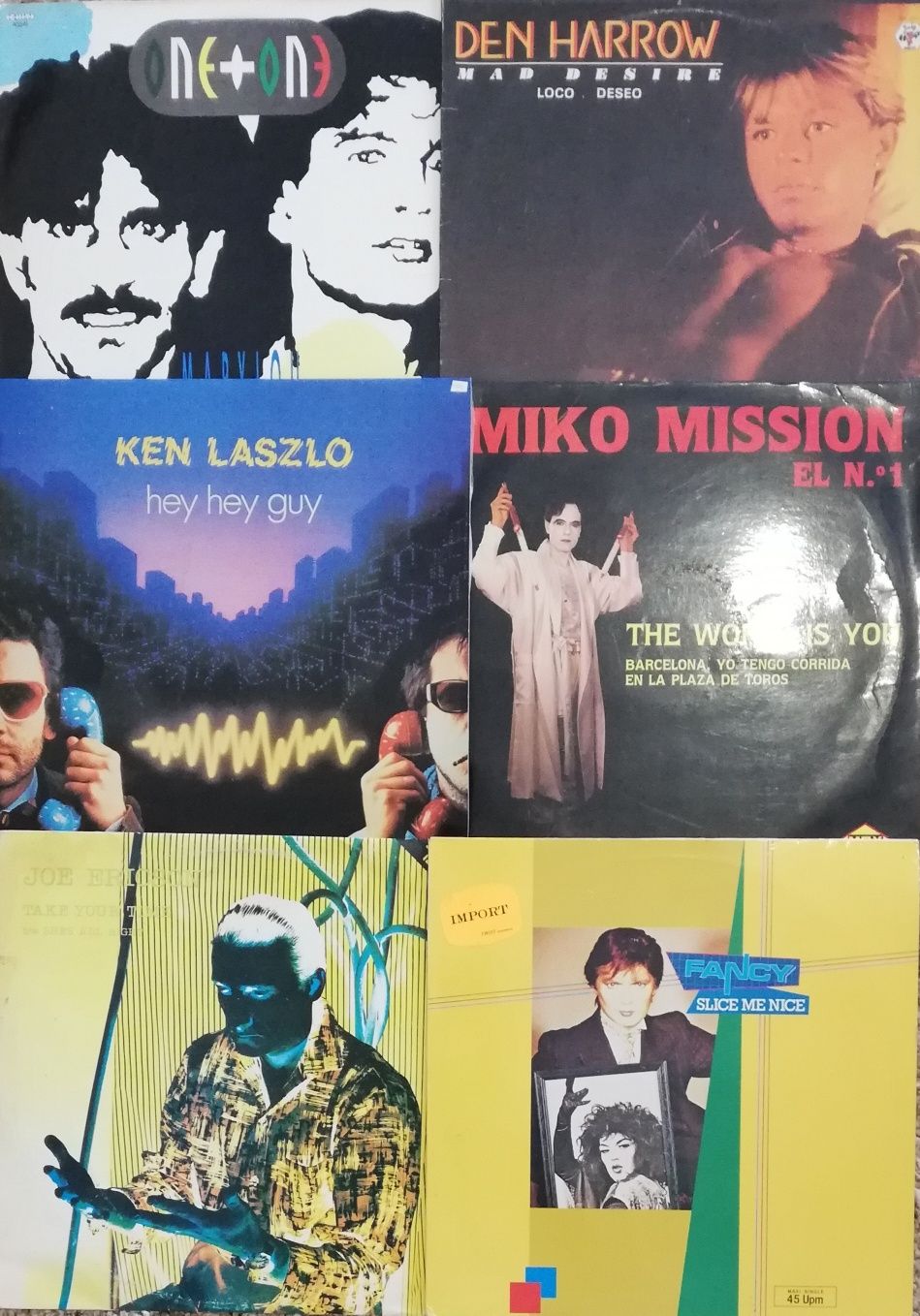 LPs  vinil + Maxi singles