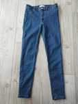 Jeansy 36 S skinny Sinsay granatowe