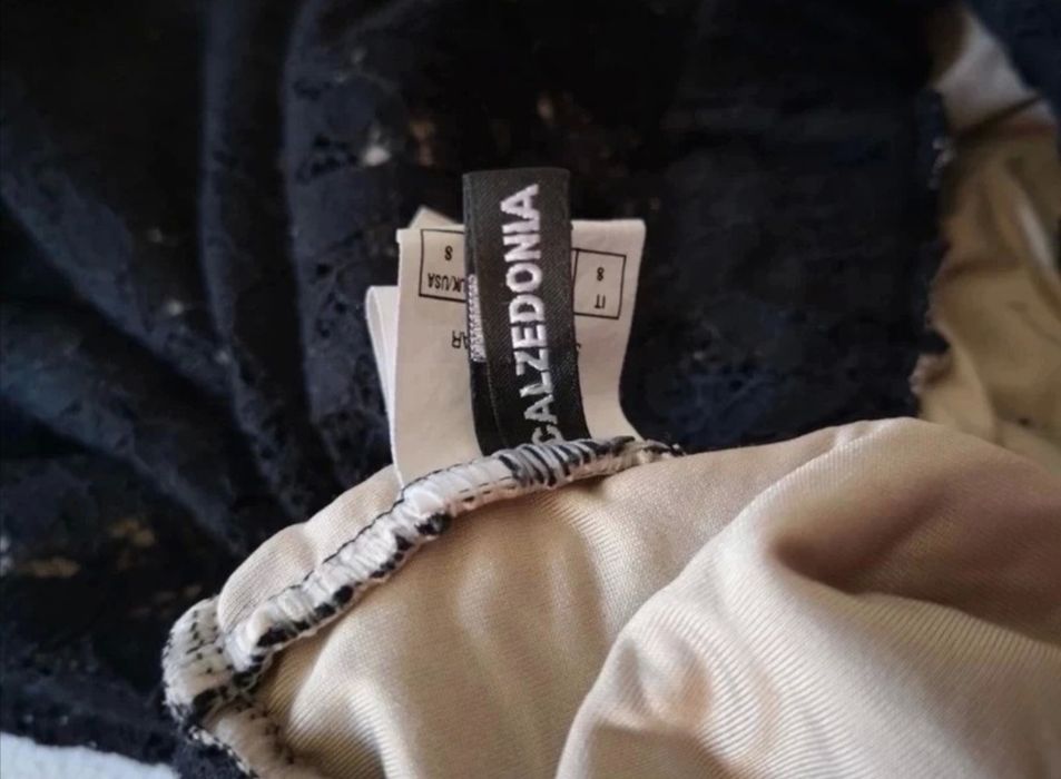 Calças pretas calzedonia