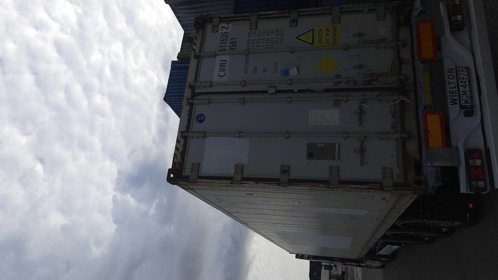 Kontener chłodniczy, chłodnia 40', 12 metrowy - używany