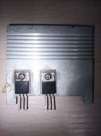 Радиатор алюминий с транзистором