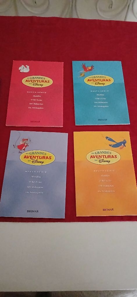 As grandes aventuras da Disney - mini livros