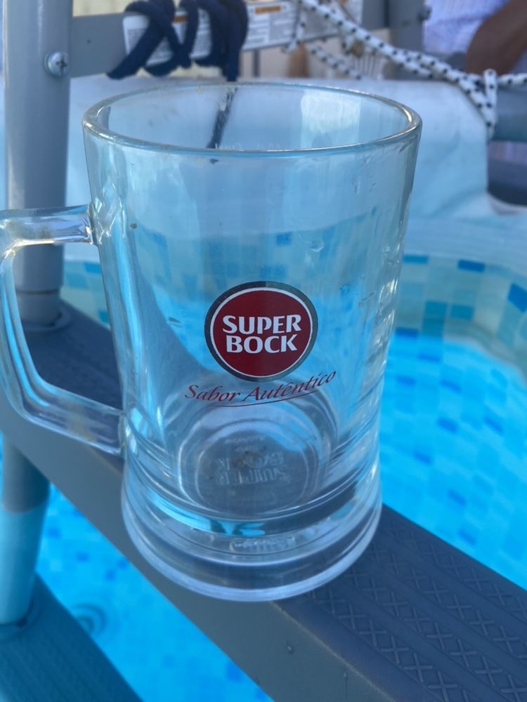 Girafa canecas de Cerveja SUPER BOCK