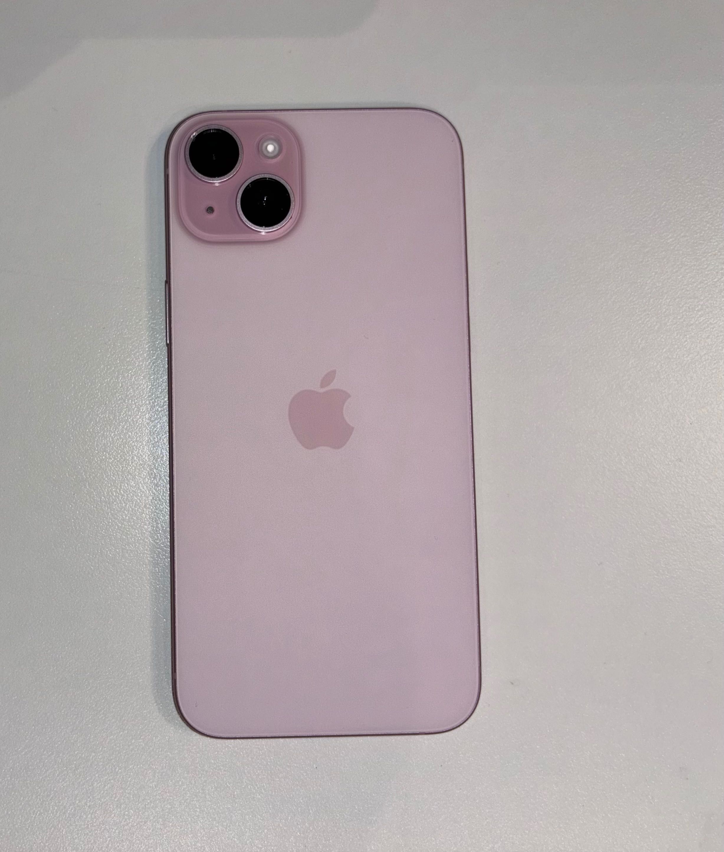 iphone 15 plus różowy 128gb