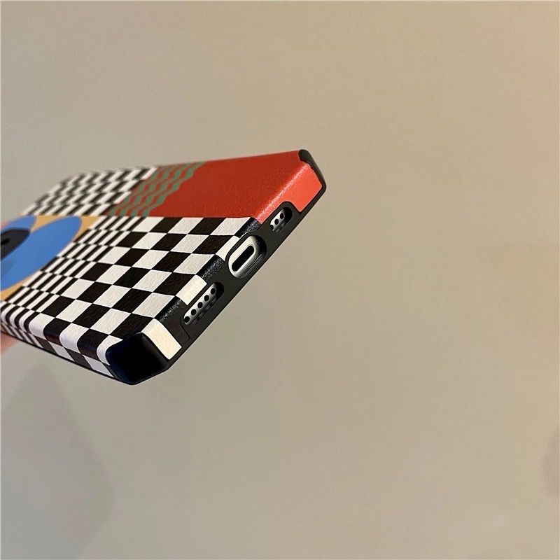 Чехол для телефона с шахматным узором для Iphone 13 Pro Max