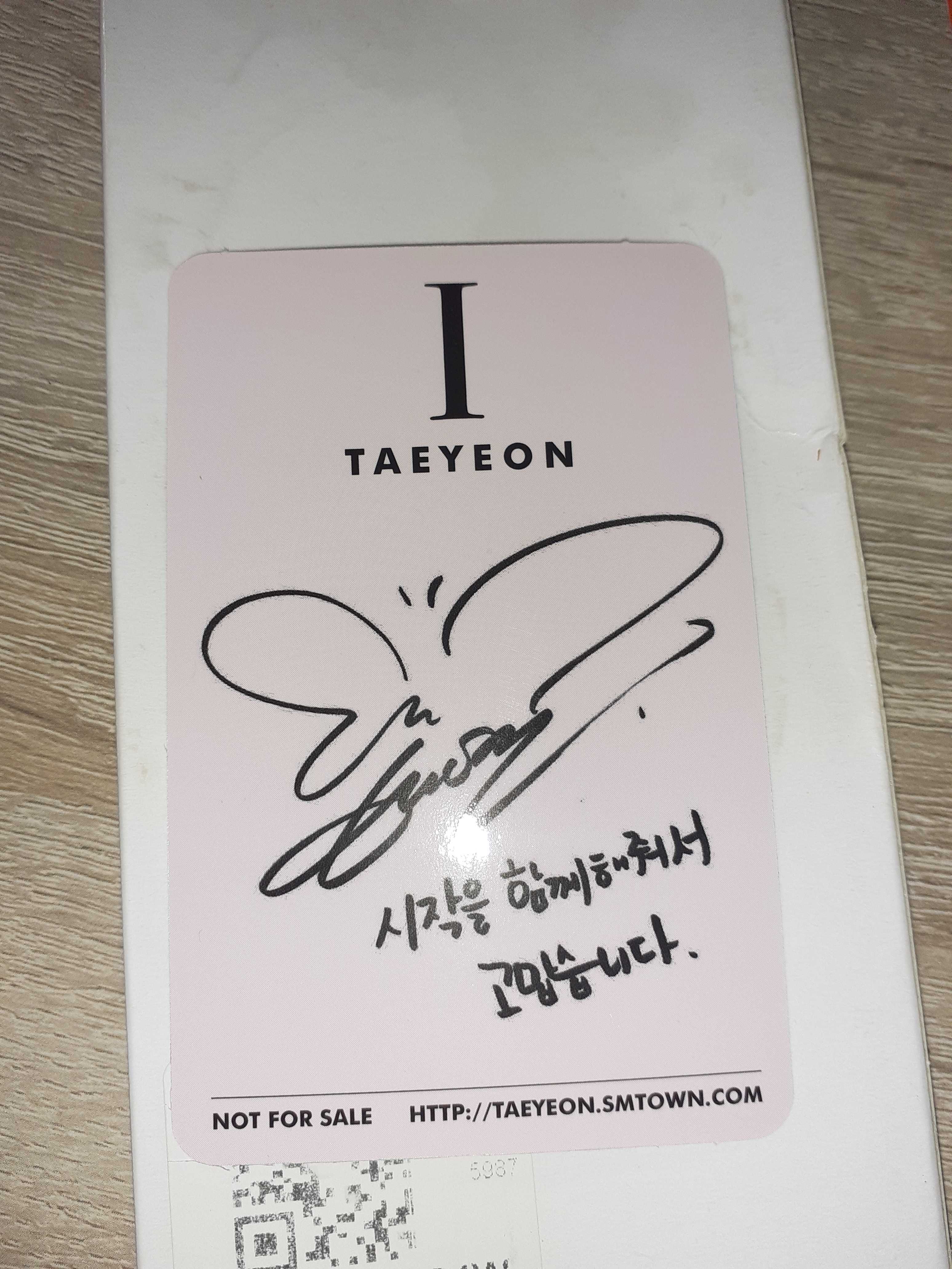Sprzedam photocard Taeyeon minialbum I kpop