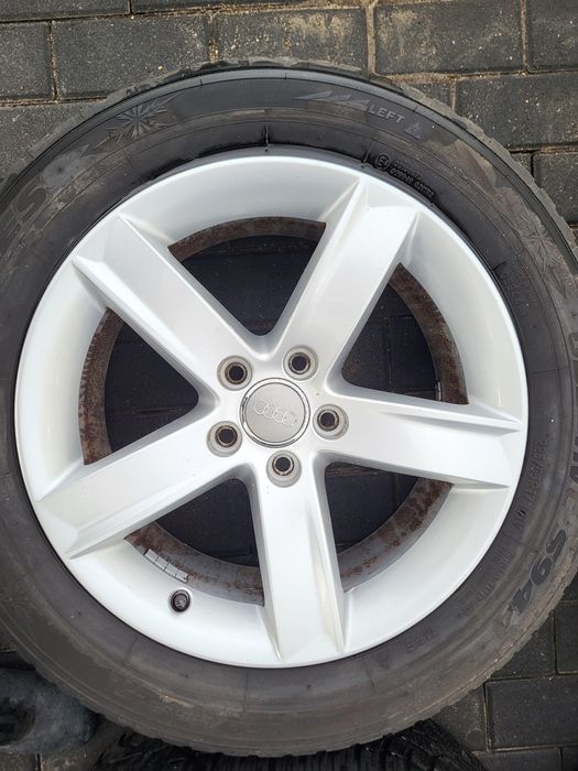Alufelgi 5x112 17' opony zimowe Toyo 225/55/17 8mn