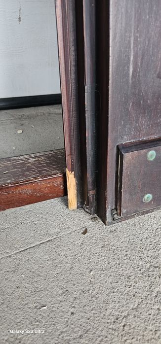 Drzwi dębowe zewnętrzne