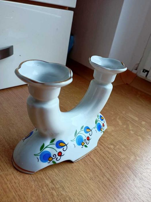 Zestaw LUBIANA wazon świecznik popielniczka Na wspaniały prezent