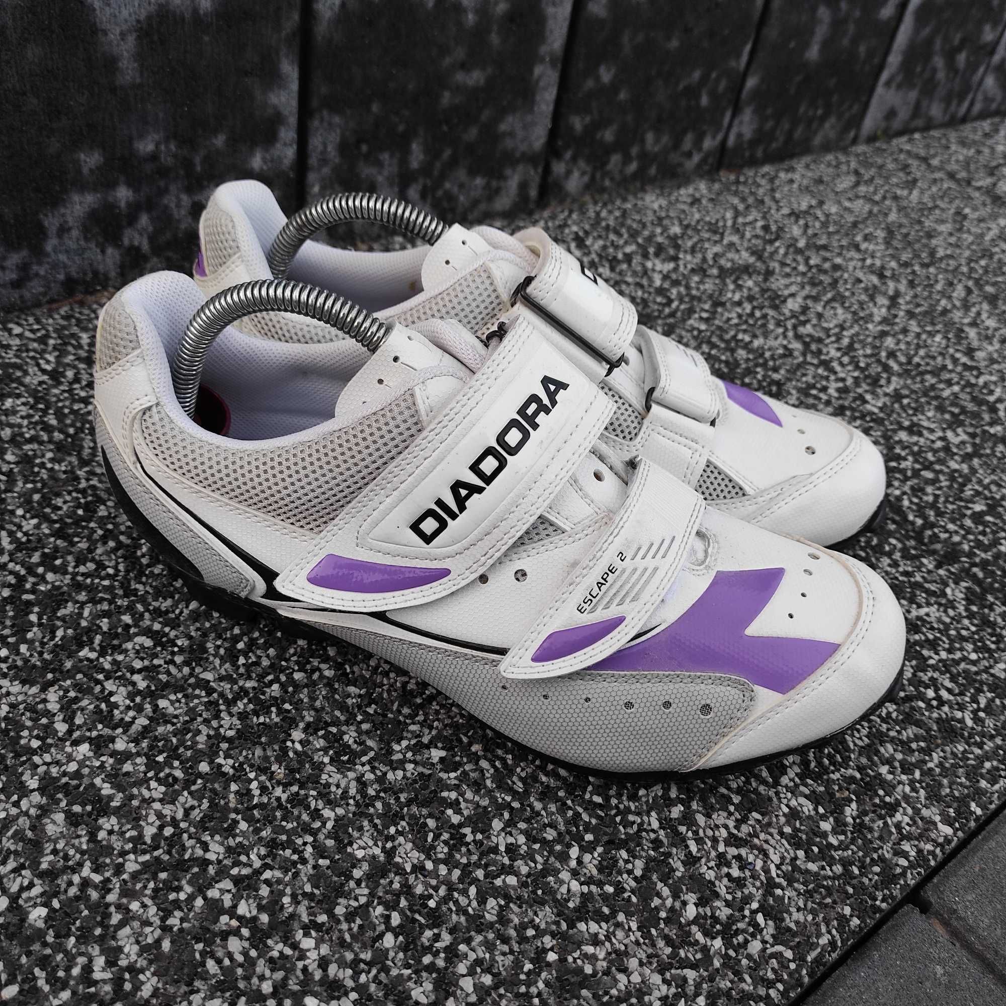 Diadora Escape 2 Buty Rowerowe plus Bloki Shimano SM-SH56  40