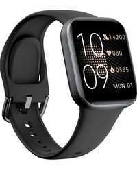 BingoFit Fitness Tracker smartwatch z funkcją telefonu kolor czarny