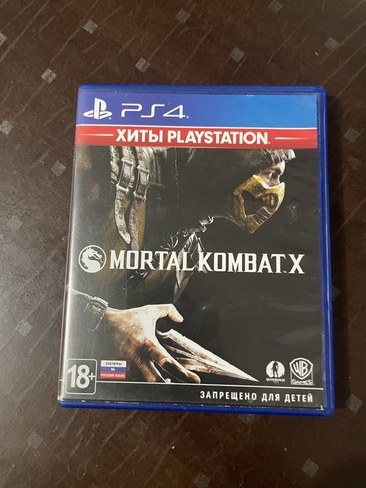 Продам диск на ps4 MORTAL KOMBAT X