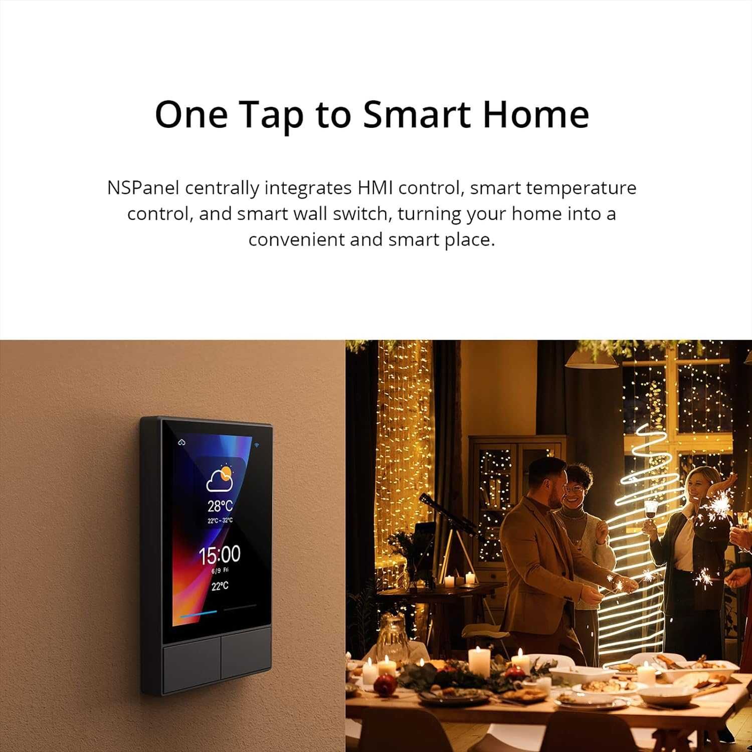 SONOFF NSPanel WiFi Smart Scene US Wall Switch - NOWY