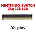 Złącze (konektor) ekranu LCD Nintendo Switch (53 piny) + wymiana + SPA