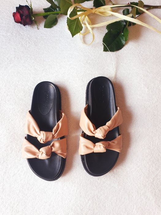 Klapki damskie z supełkami z_code_z 39