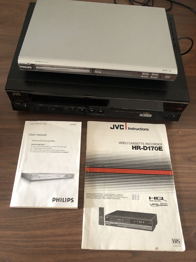 Video cassete gravador JVC