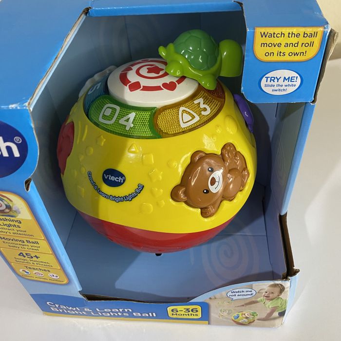 Розвиваючий мяч VTech Crawl & Learn Bright Lights Ball 6м+ 1+