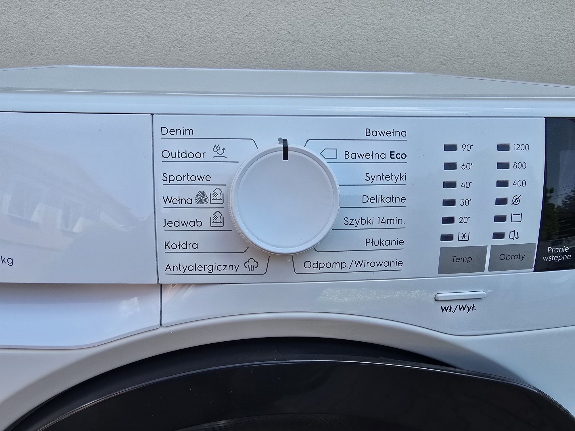 Pralka ELECTROLUX 8Kg A+++ WyswLed Inverter 1200Rpm Stan Perfekcja