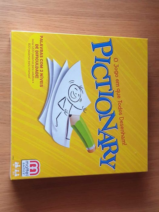 Jogo de Tabuleiro • Pictionary • Novo! (Selado)