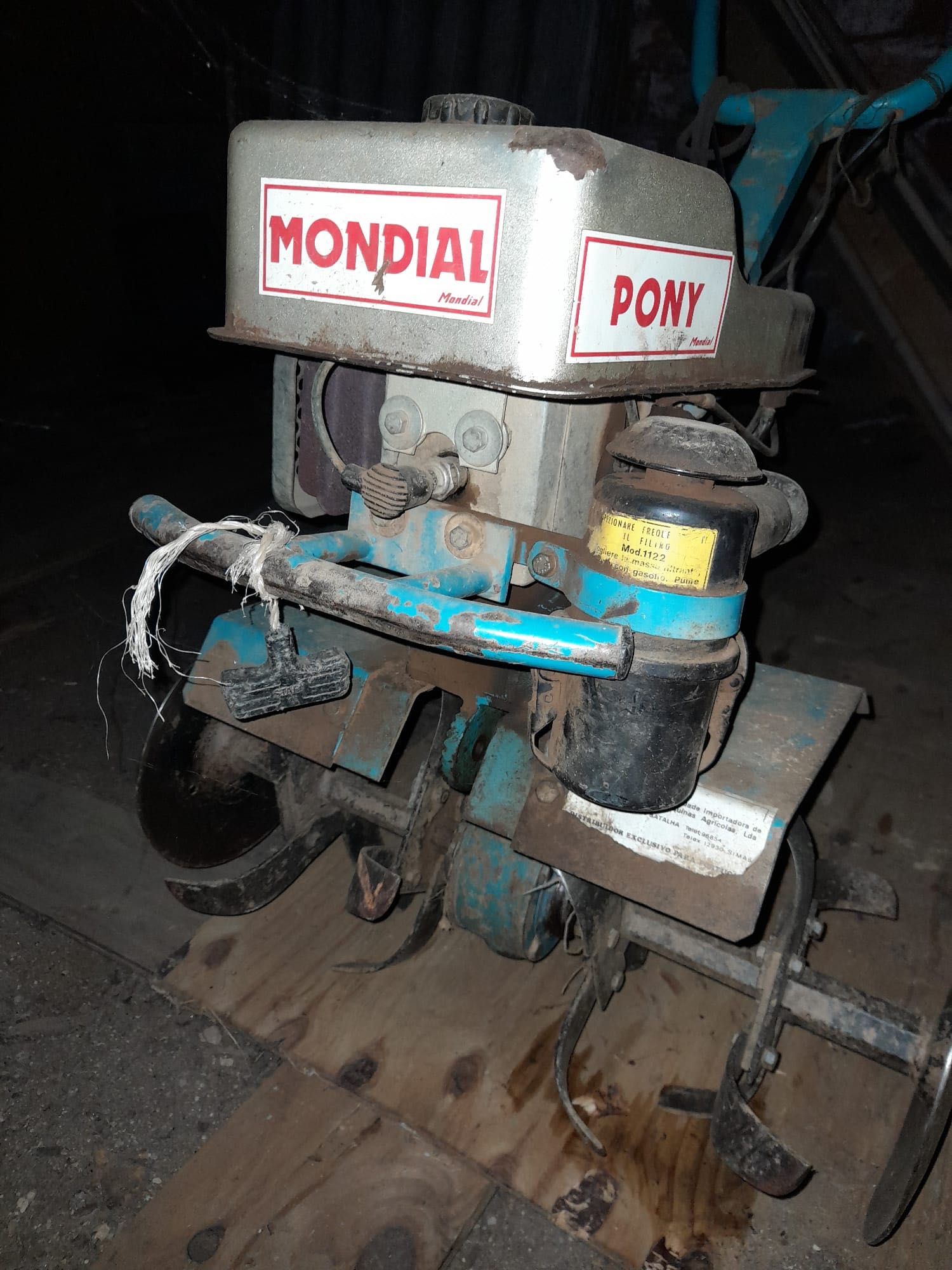 Motoenxada - Mondial Pony