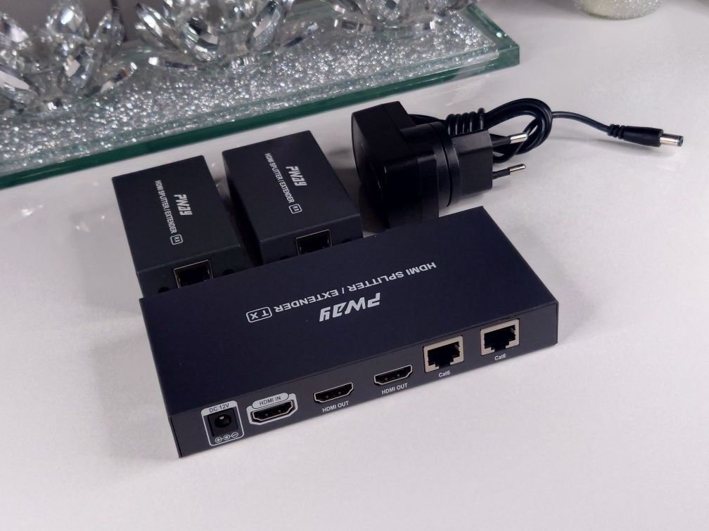 PWAY hdmi splitter extender 1x4 3D
