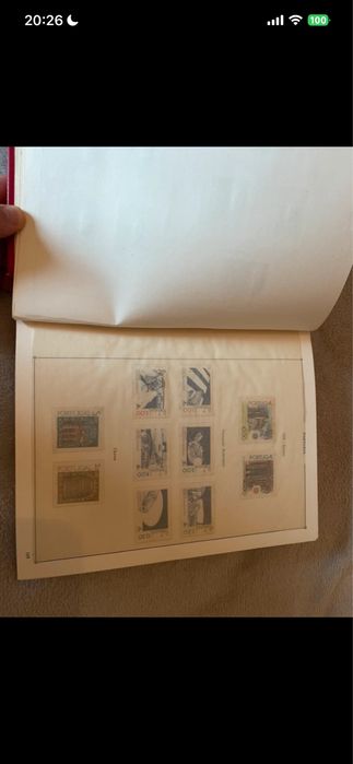 Colecao selos portugal