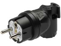PCE 05821-s Wtyk jednofazowy 16A/250V 3P TAURUS kablowyIP44  PA6kątowy