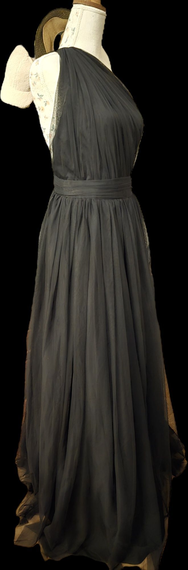 Vestido comprido de Tule asos M