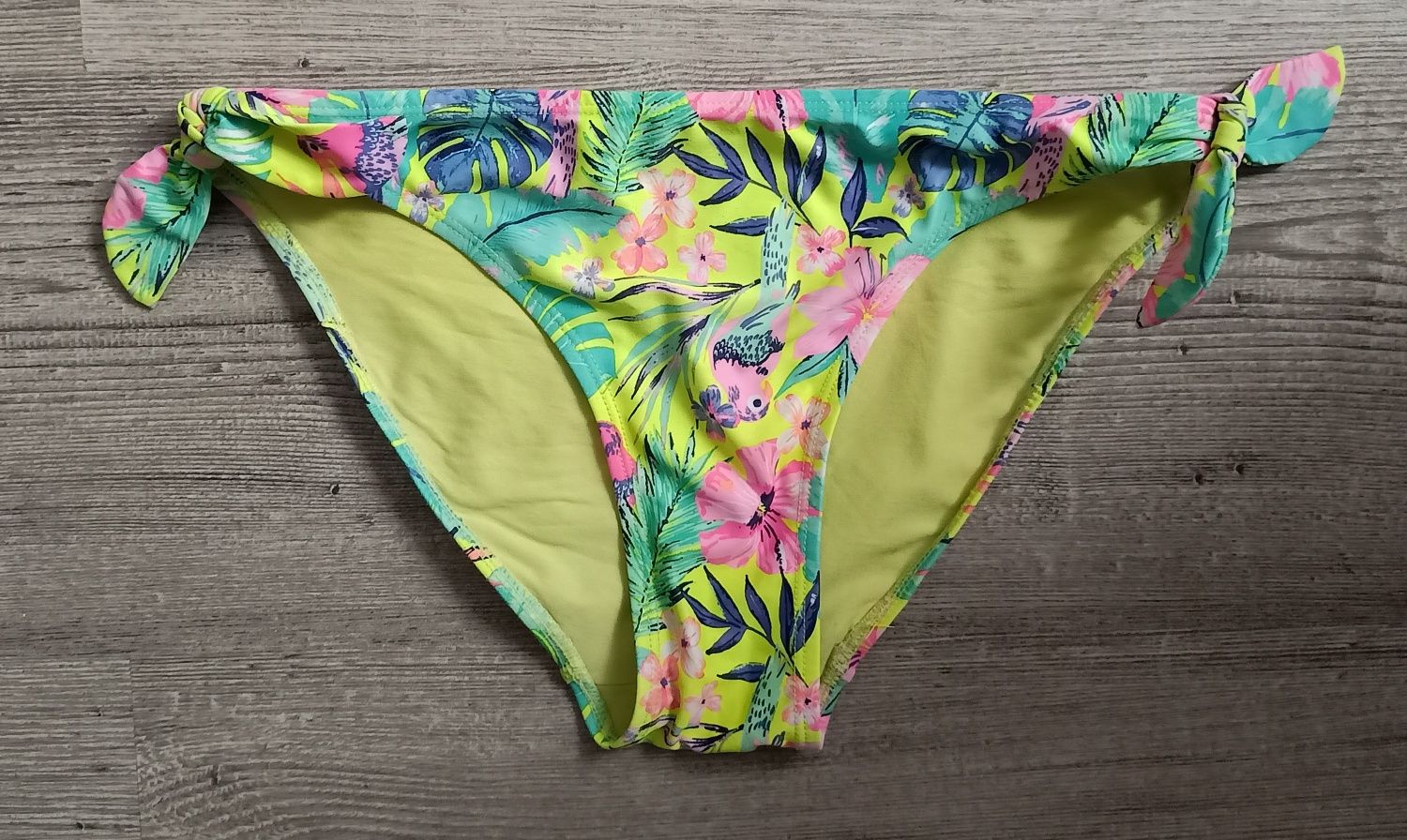 Kolorowy strój kąpielowy, dwuczęściowy, bikini h&m 158/164