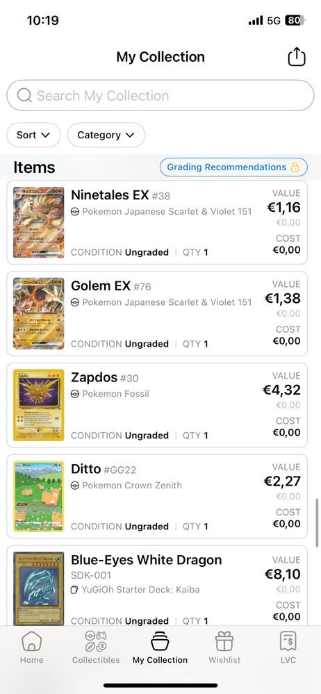 Cartas pokemon e yu-gi-oh