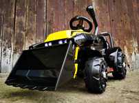 Mini Koparka JCB TRAKTOR Spychacz Elektryczny Auto AKUMULATOR 2 DZIECI
