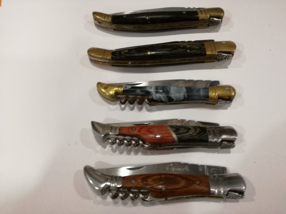 Canivetes-Lote de 5 Canivetes "Laguiole" de coleção-Preço Unitário