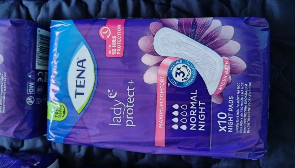Tena Lady wkładki nietrzymanie moczu podpaski na noc