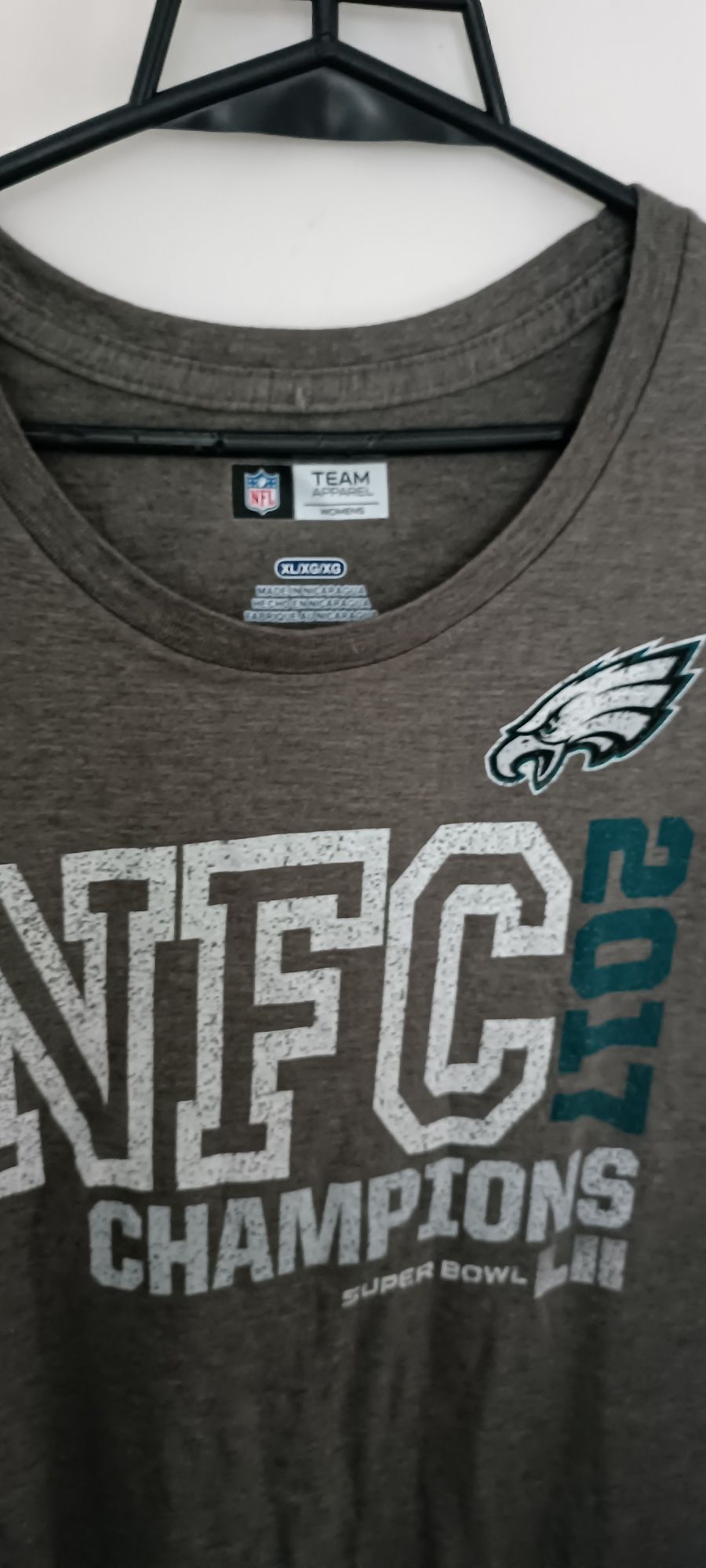 Bluzka bawełniana longsleeve NFL Philadelphia Eagles roz M/L