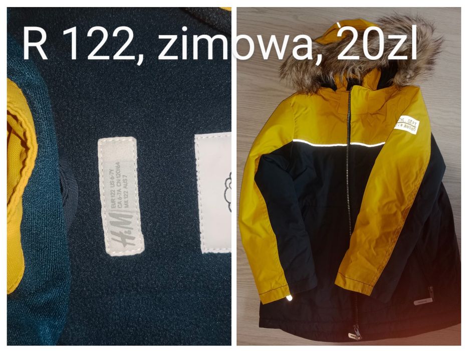 Kurtki zimowe , dla chlopca