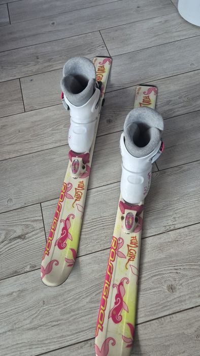 Komplet dla dziewczynki fun girl Narty 93 cm Rossignol buty dziecięce