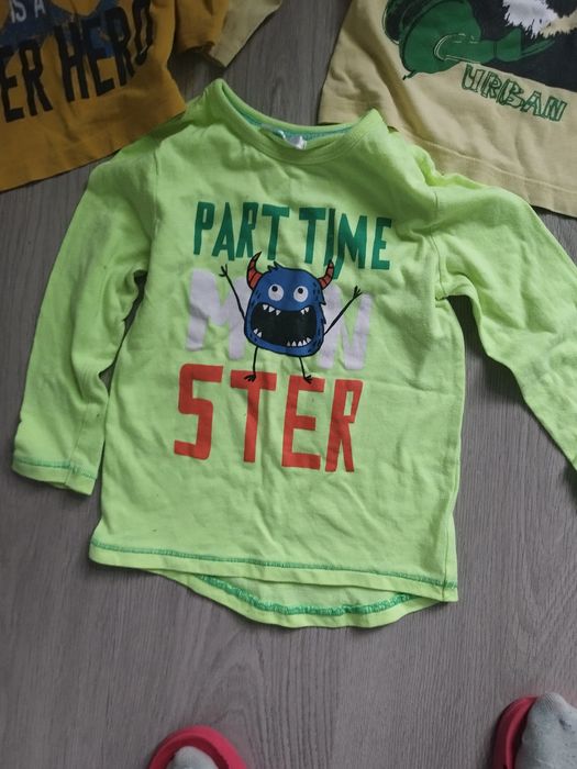 Cienkie bluzki dla chłopca 92