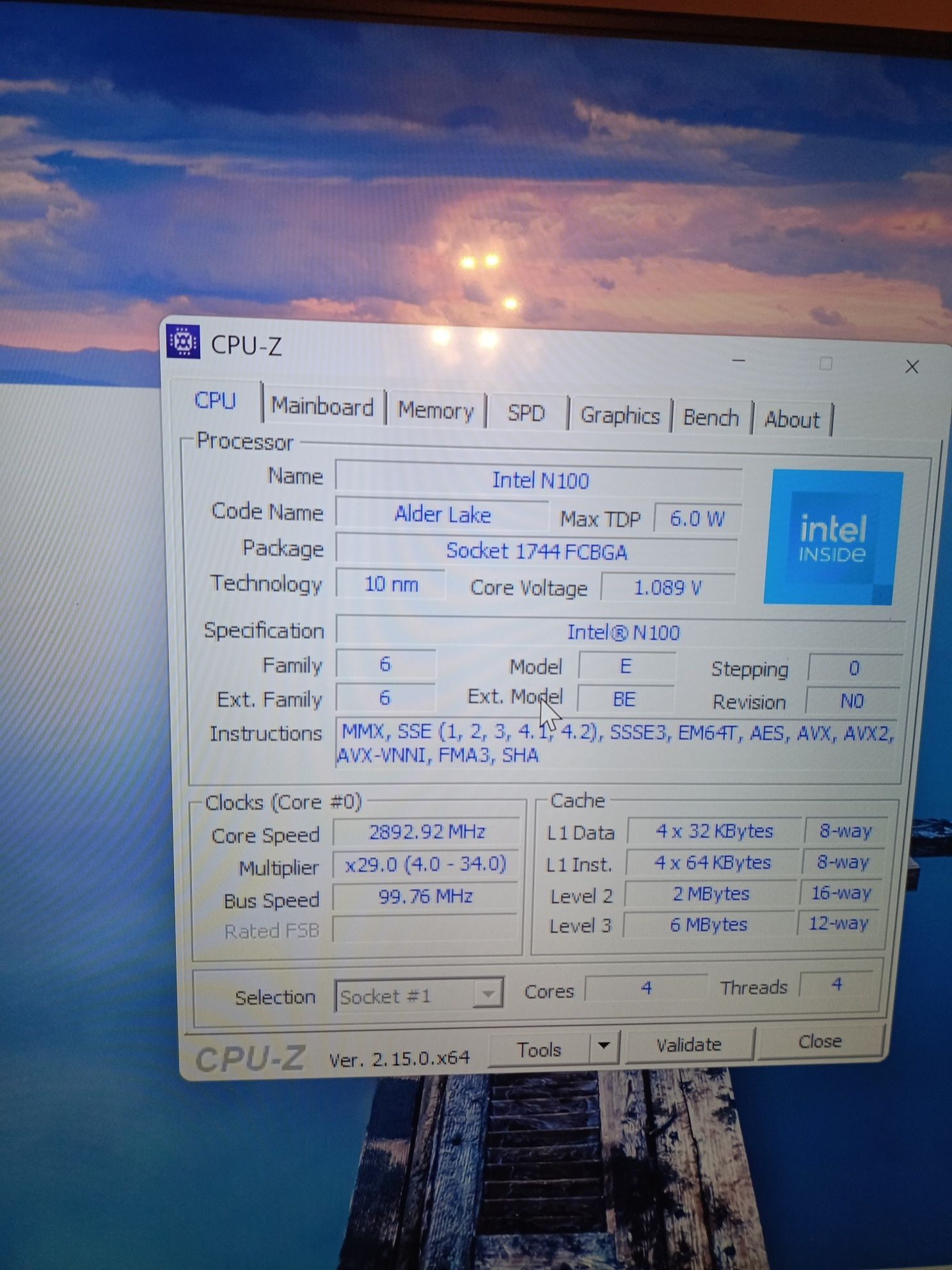 Mini PC GMktec G3 8/256