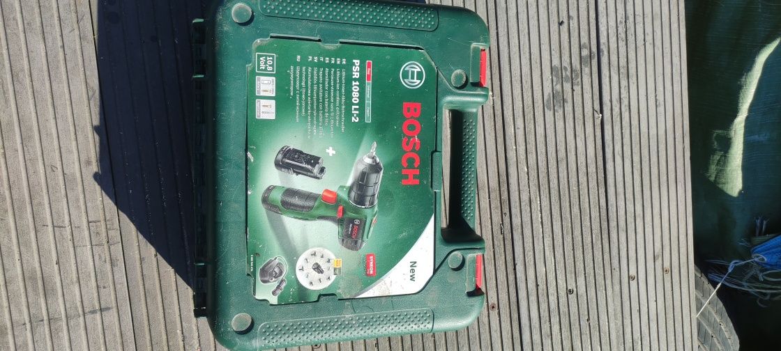 Wkrętarka Bosch 12V PSR1080Li nowy silnik!