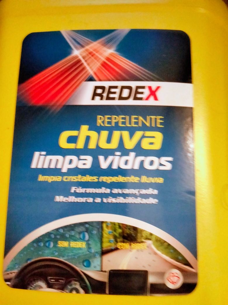 REDEX Repelente Limpa Vidros. Ótima qualidade com bons resul