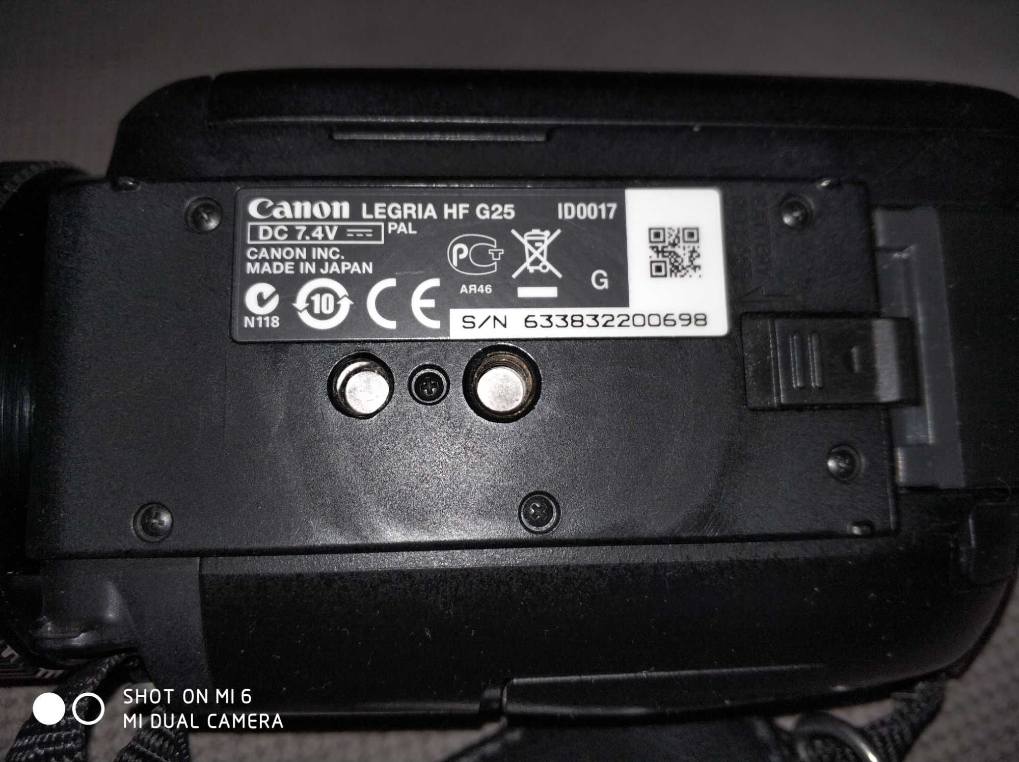 Canon Legria HF G25