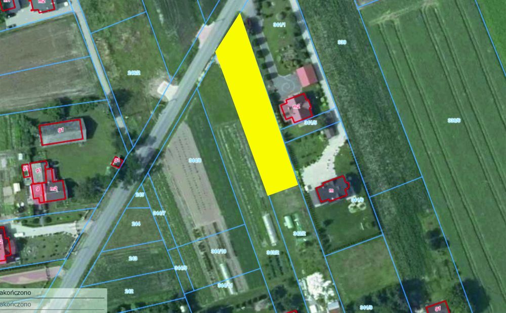 Sprzedam działkę budowlaną Igołomska, wjazd od ul. Narcyza Wiatra