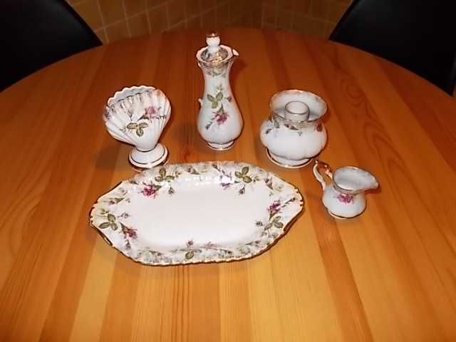 Chodzież porcelana 6 x dodatki zestaw obiadowy