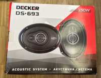 Коаксіальна акустична система Decker DS-693