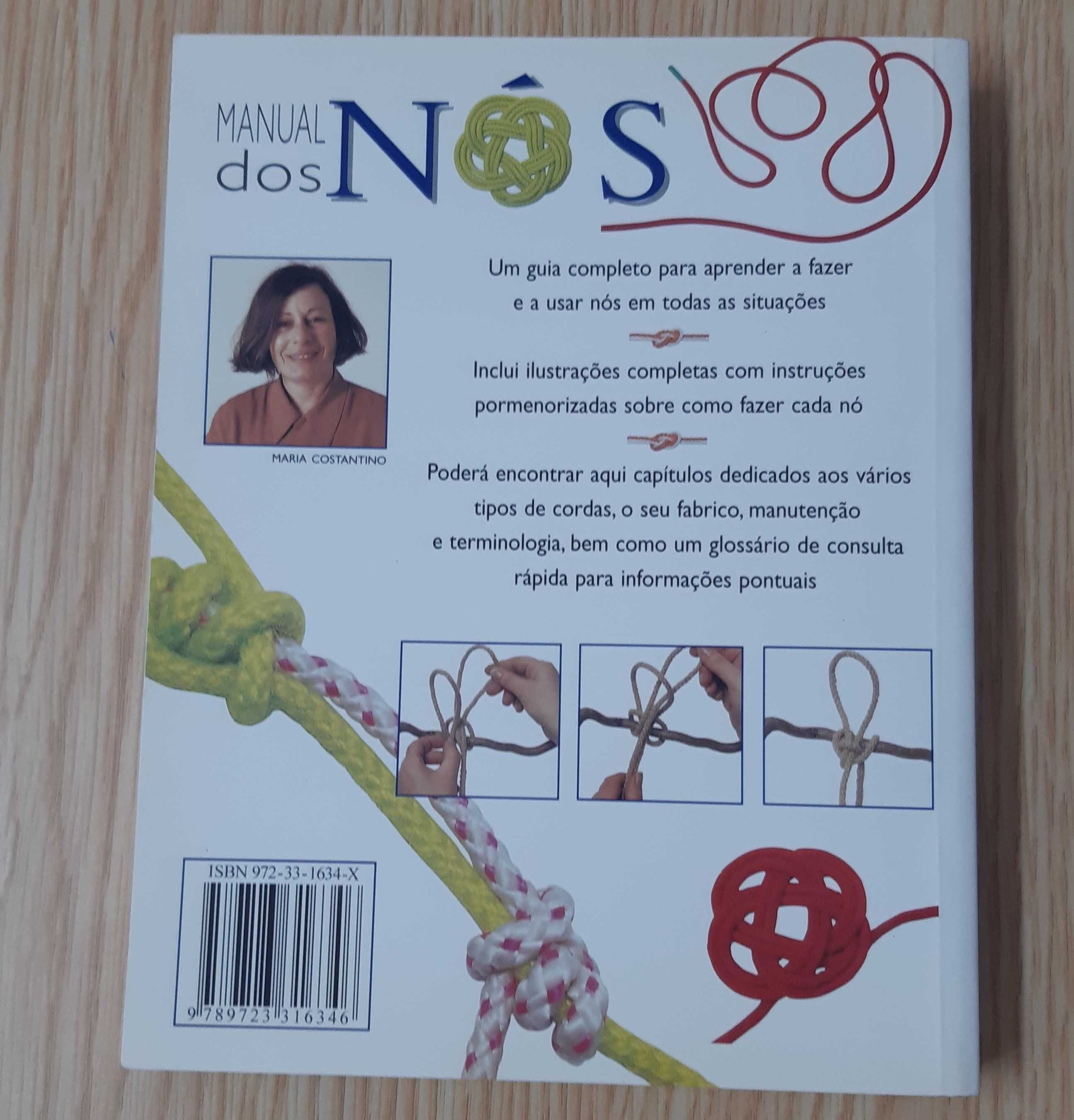 Livro Didático "Manual dos Nós" de Maria Constantino-NOVO