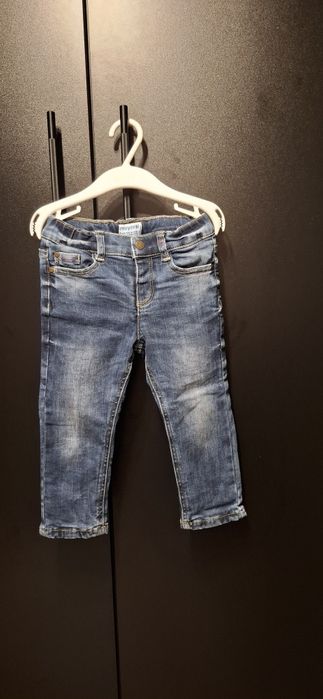 Jeansy Mayoral r.86 ocieplane